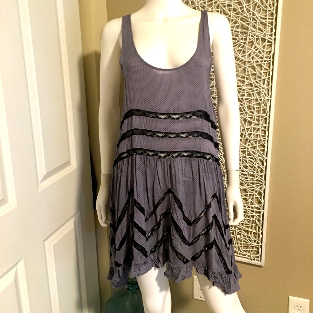 (Video) Intimately Free People Lace Grey Tunic